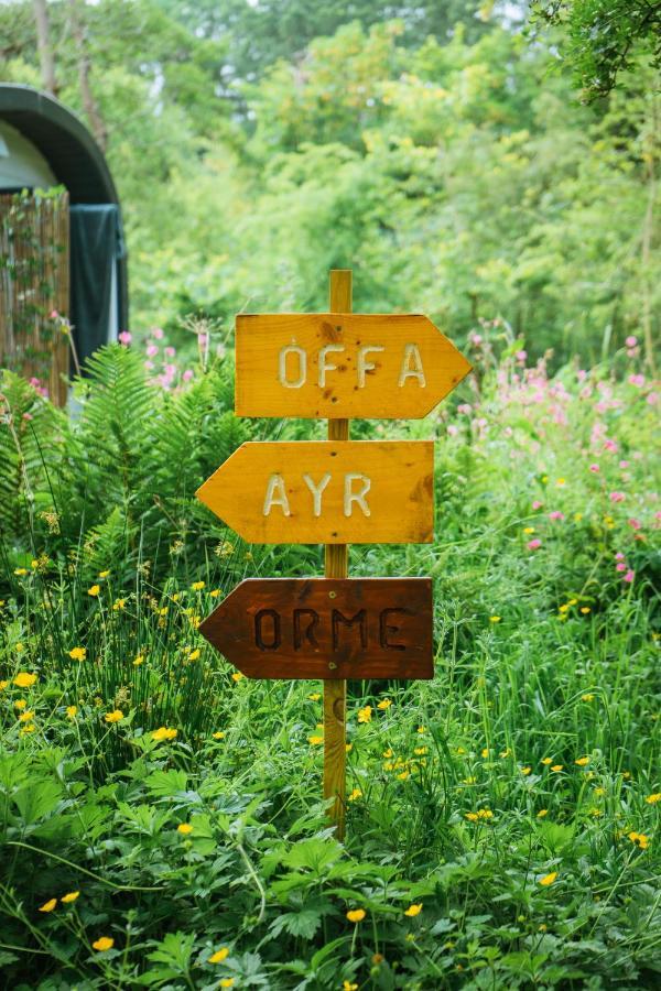 Emlyn'S Coppice - Luxury Woodland Glamping Villa Holywell  Dış mekan fotoğraf