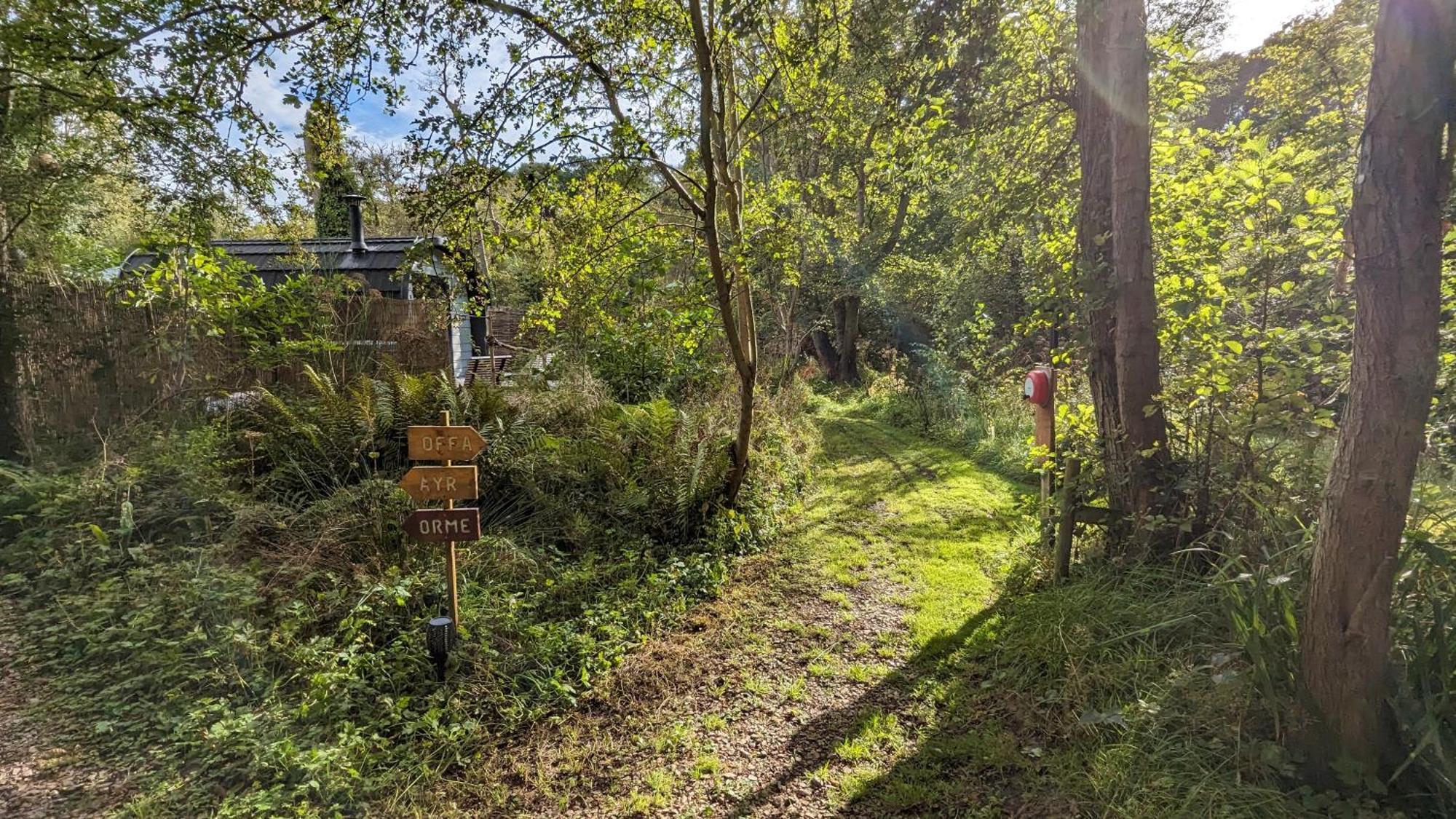 Emlyn'S Coppice - Luxury Woodland Glamping Villa Holywell  Dış mekan fotoğraf